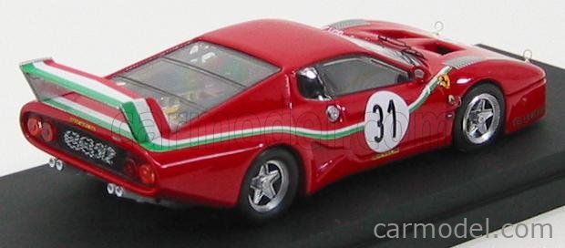 BEST-MODEL 9279 Scale 1/43 | FERRARI 512BB LM N 31 MONZA 1980 VIOLATI ...