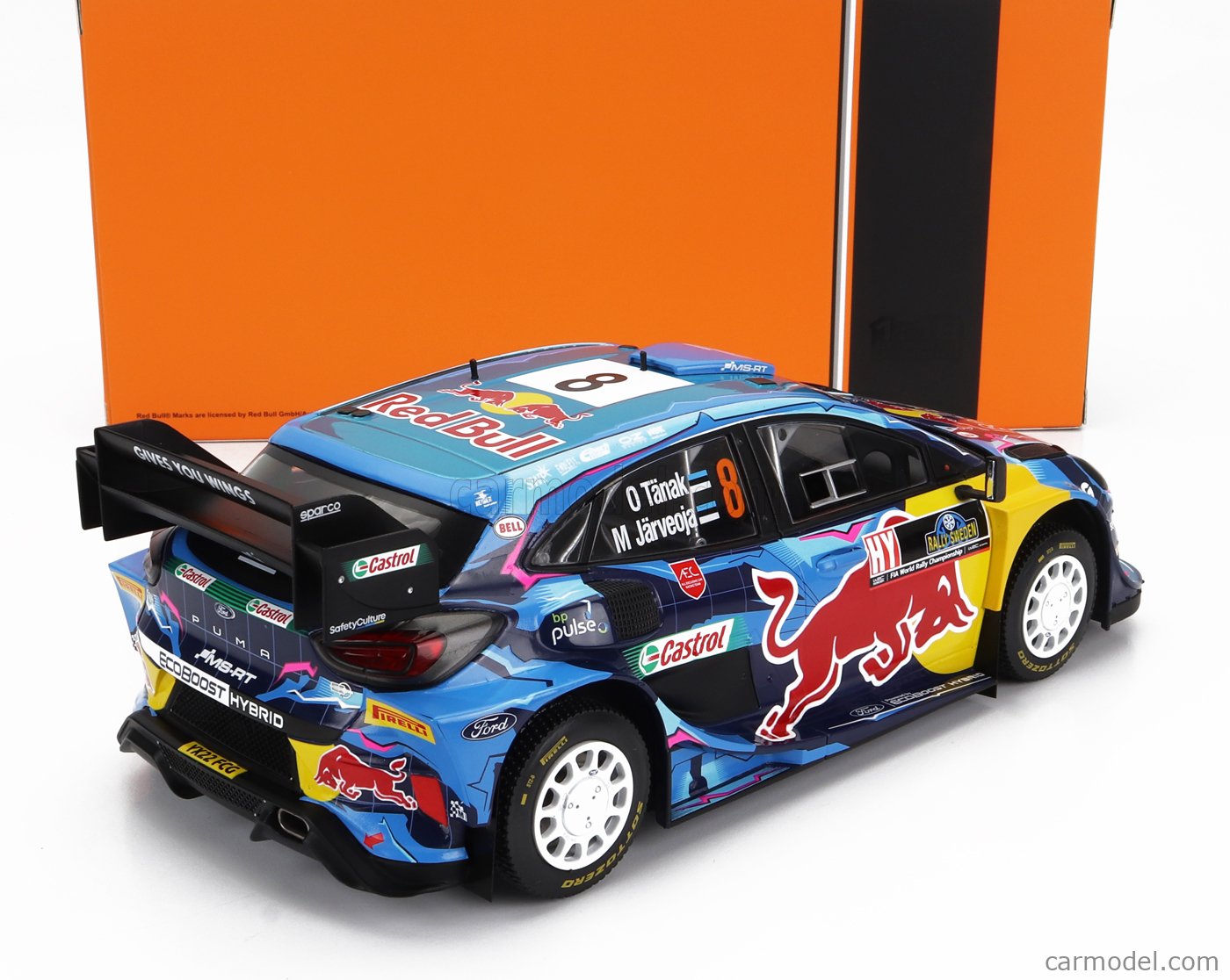スパーク Ford Puma Rally1 Winner Sweden2023 Spark S6729 Ford Puma Rally1 M-SPORT Ford World Rally Team