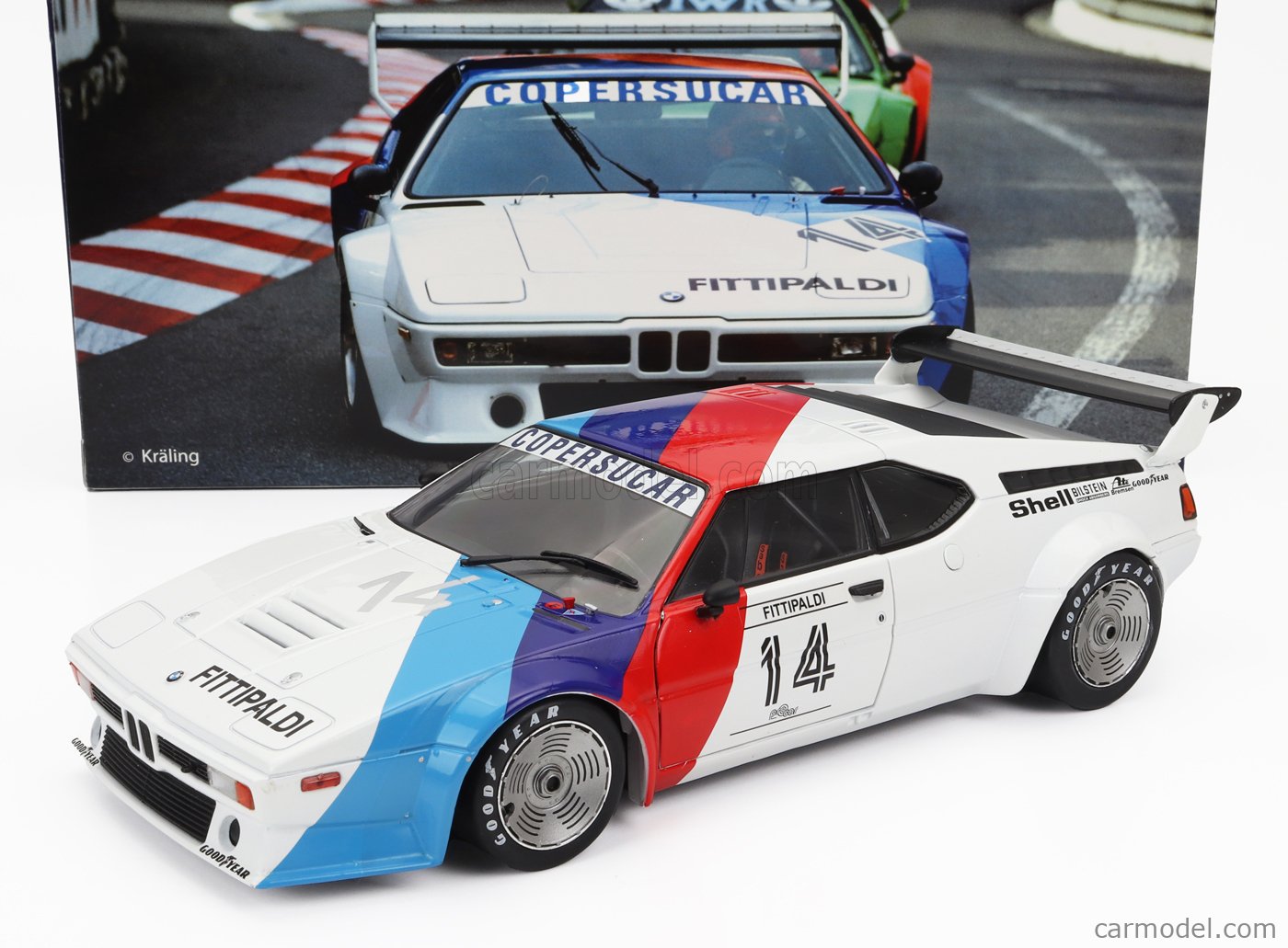 WERK83 W1803015 Scale 1/18 | BMW M1 M88 3.5L TEAM BMW MOTORSPORT N