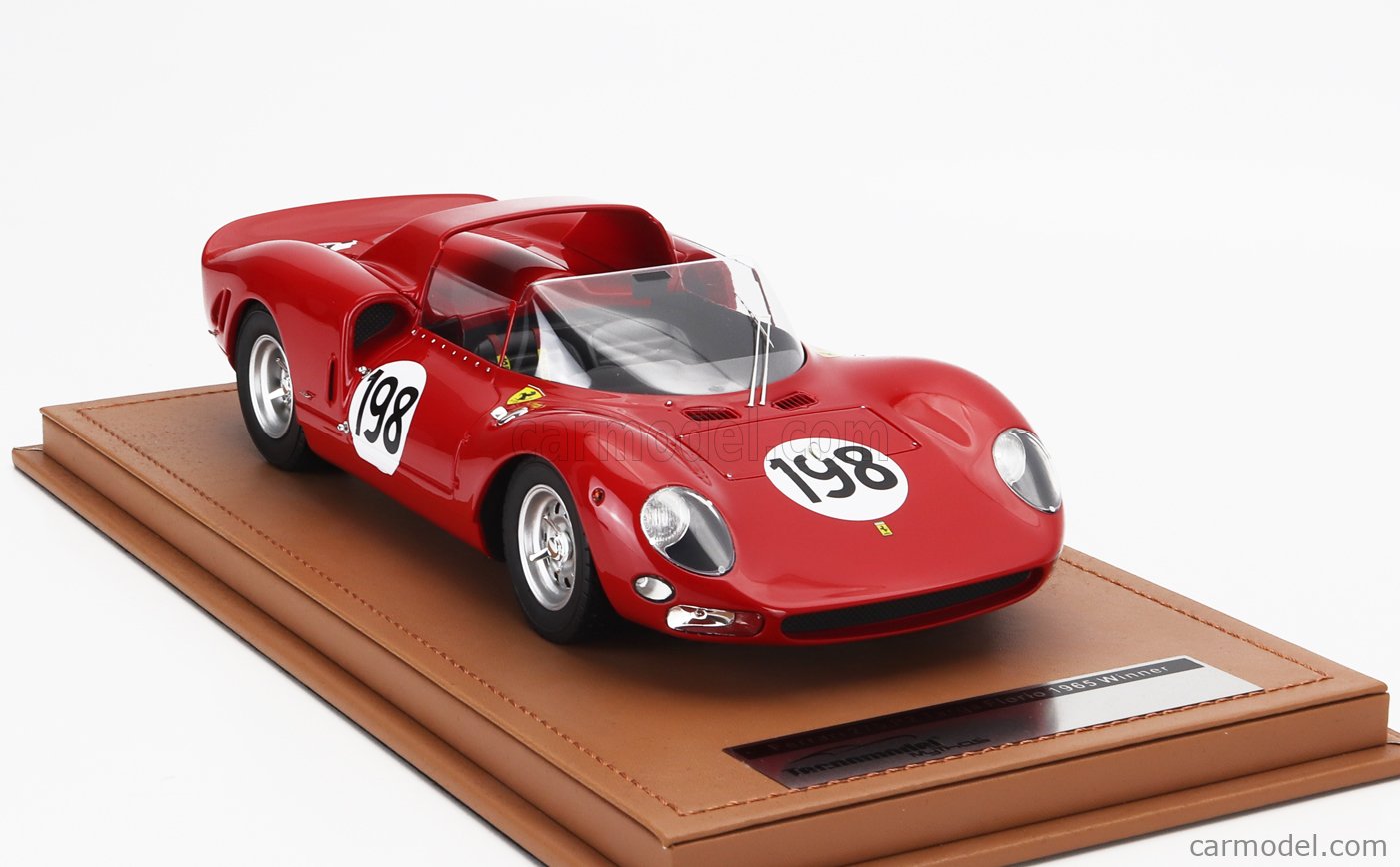 Ferrari 275 P2 N°198 - MODEL BOX - Vainqueur Targa Florio 1965 - Echelle 1/43