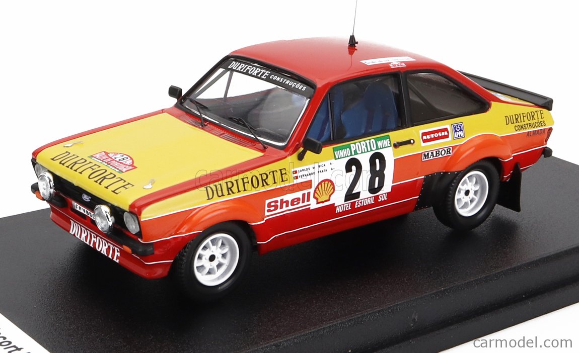 TROFEU TRRAL128 Scale 1/43 | FORD ENGLAND ESCORT MKII N 28 RALLY ...