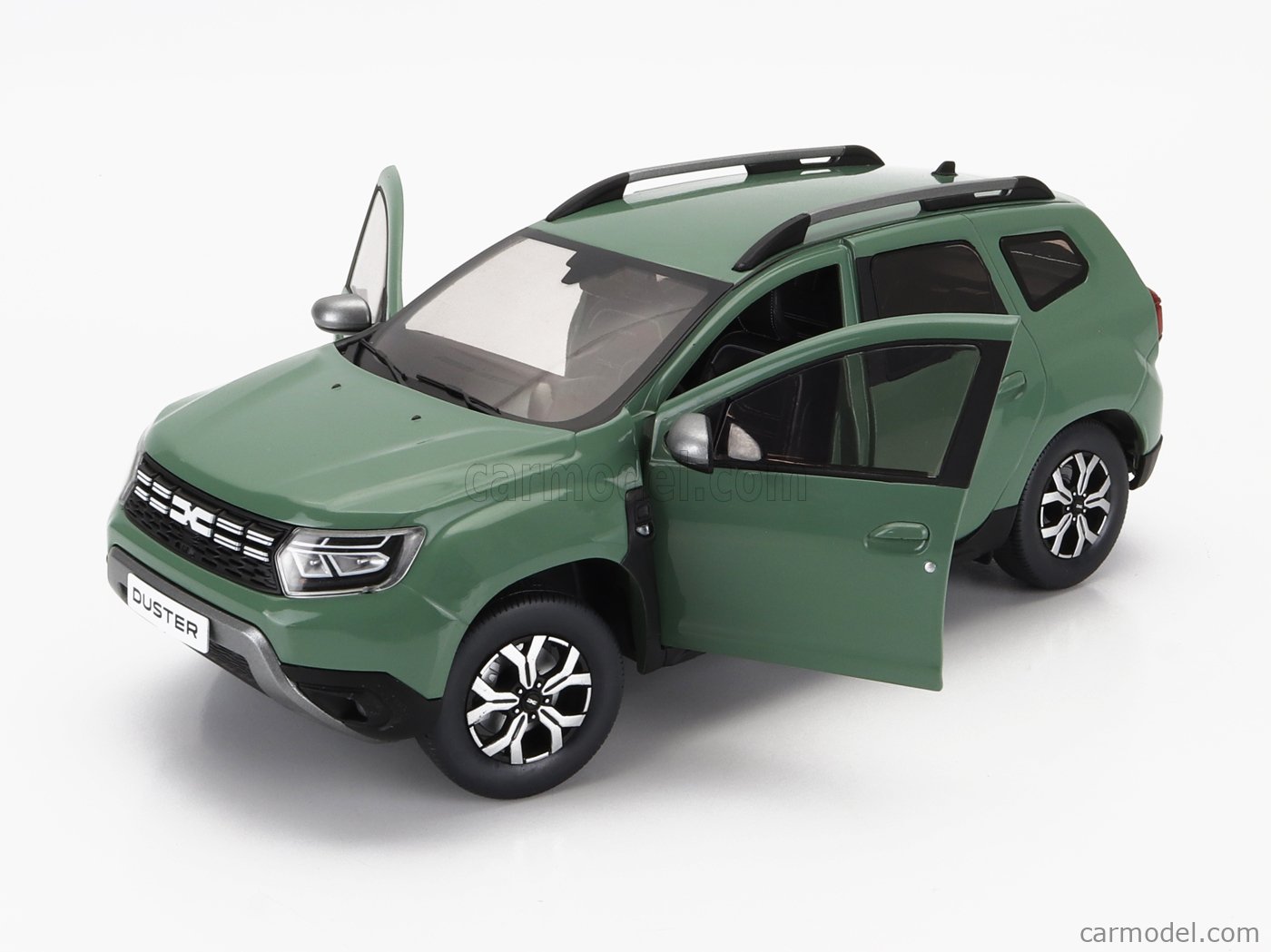Dacia Duster 2024 Accesorios Solido Dacia Duster PH.3 2023 Grün 1:18 Auto Dacia Duster 2025 Accesorios