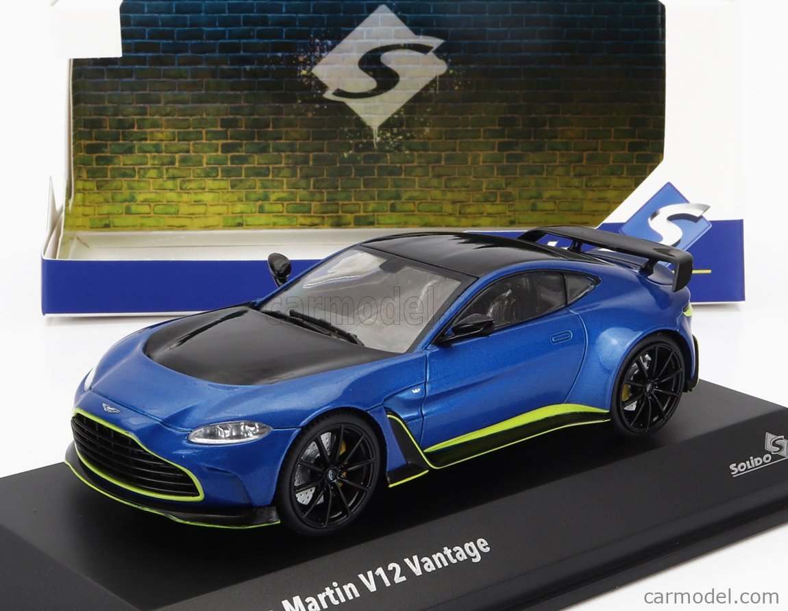 Solido 1:43 Aston Martin V12 Vantage Año de construcción 2023 verde
