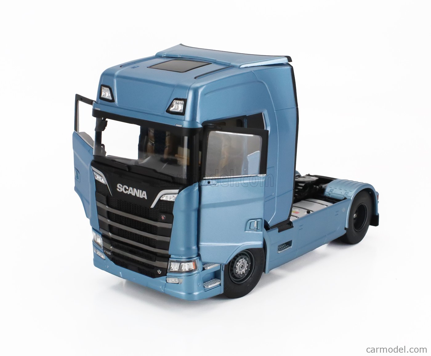 Miniature SCANIA 580S HIGHLINE METALLIC BLUE 2023 1/24