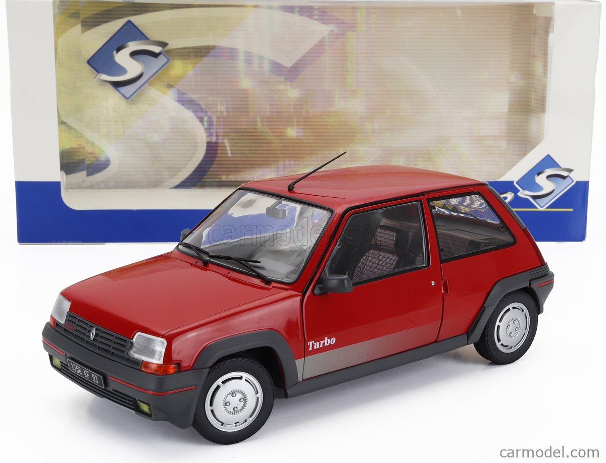 Renault 5 GT Turbo red 1985 (Solido) 1:18