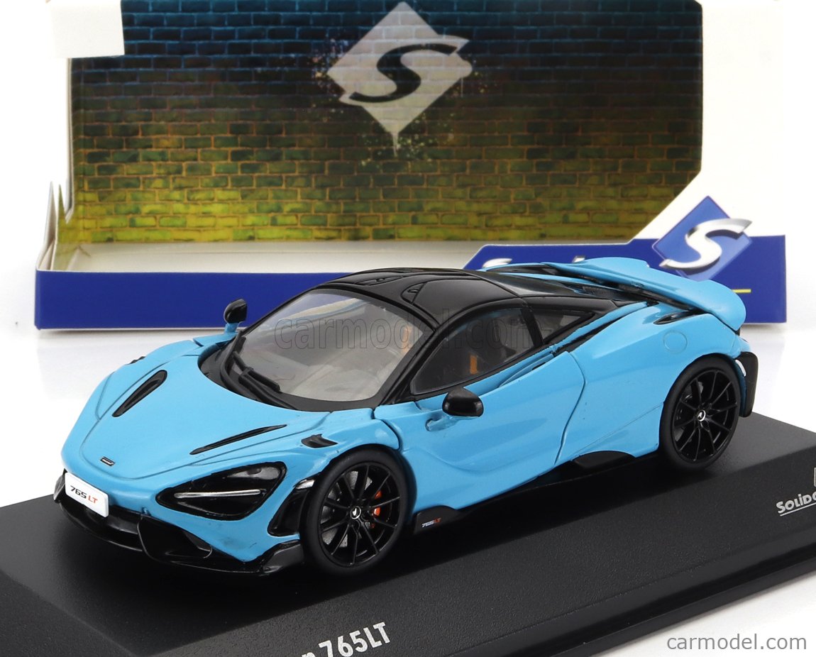 SOLIDO 4311904 Scale 1/43 | McLAREN 765LT V8 BITURBO 2020 LIGHT BLUE