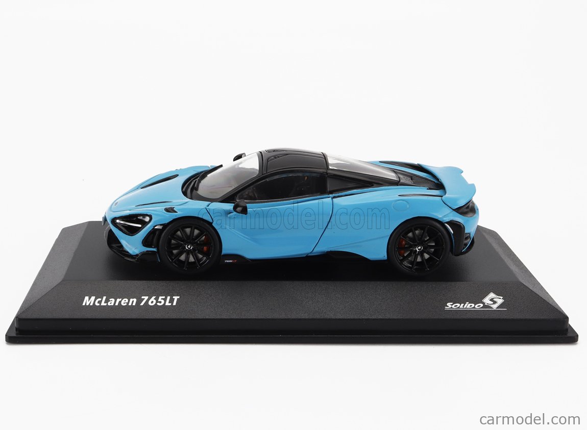 SOLIDO 4311904 Scale 1/43 | McLAREN 765LT V8 BITURBO 2020 LIGHT BLUE