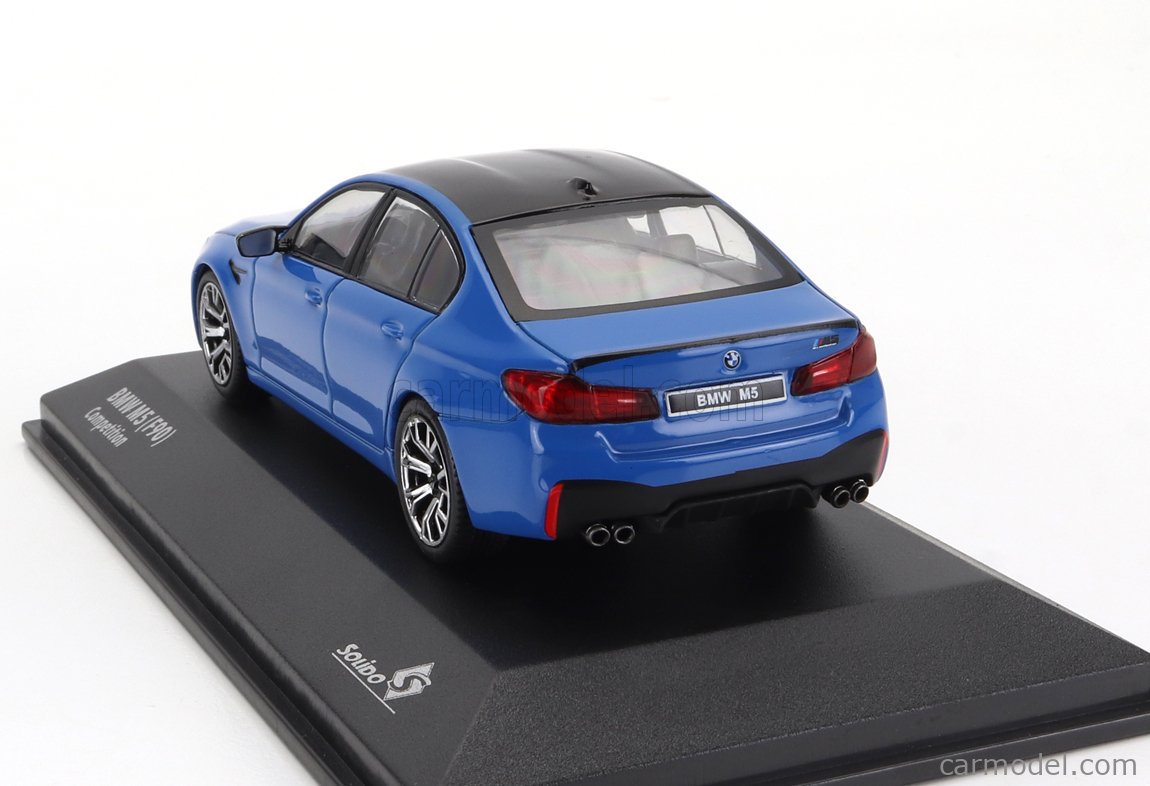 BMW M5 ミニカー 1/43 ブルー BMW M5 Blue Diecast Model Car | Solido
