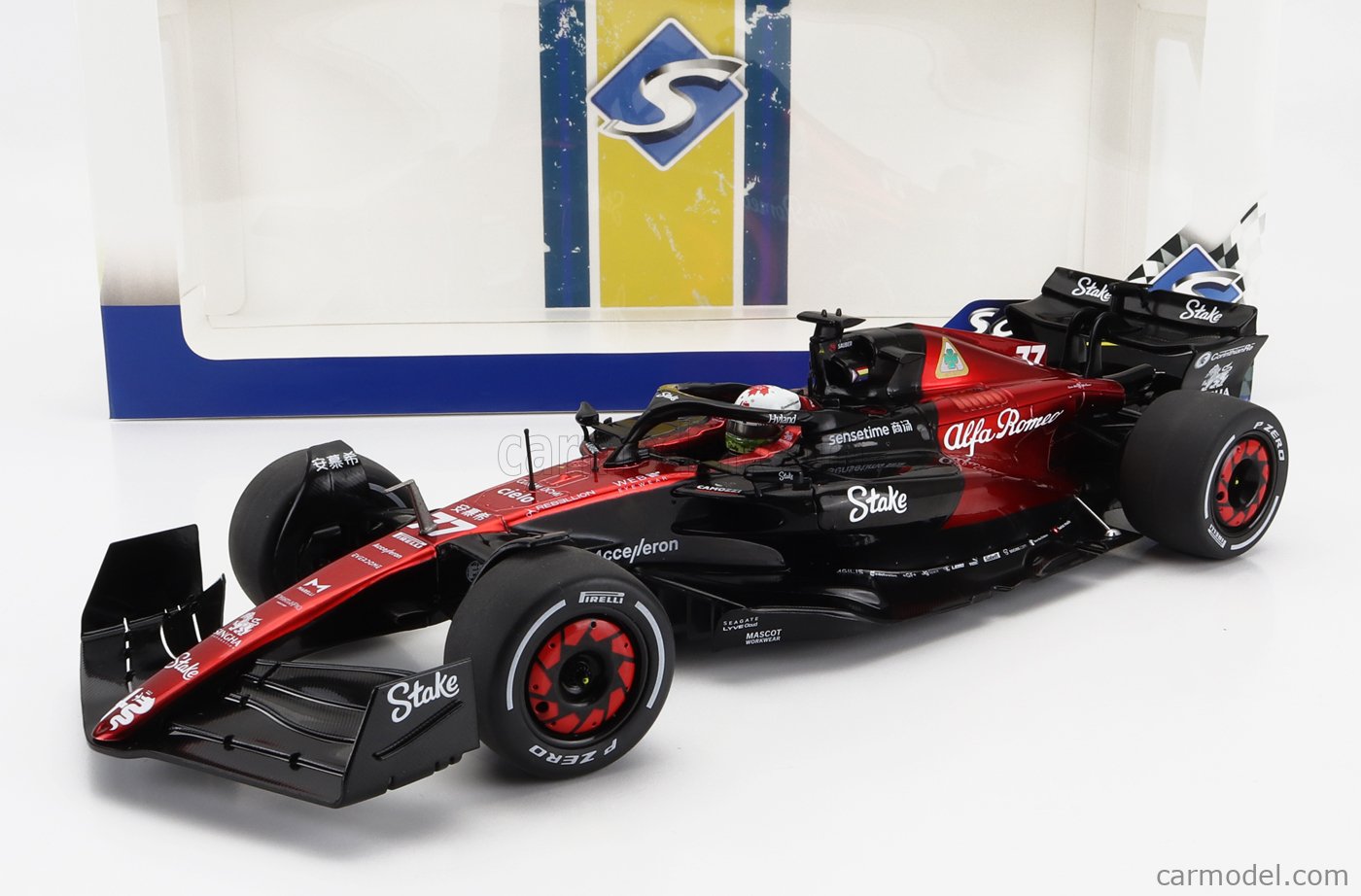 SOLIDO 1811101 Scale 1/18 | ALFA ROMEO F1 C43 TEAM STAKE N