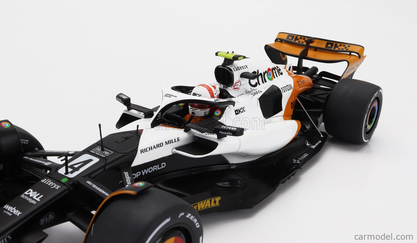 Modèle Réduit 1:18 Solido McLaren F1 MCL60 #81 - Oscar Piastri, GP De Grande-Bretagne 2023
