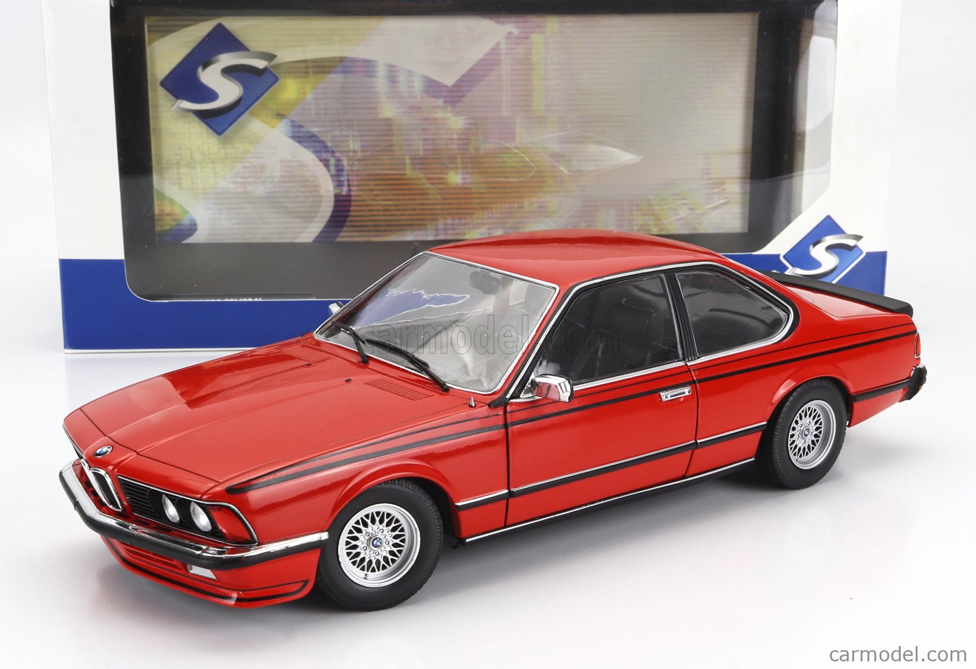 SOLIDO 1810301 Scale 1/18 | BMW 6-SERIES 635 CSi (E24) COUPE 1984 RED