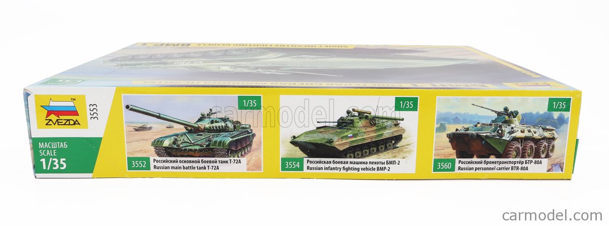 ZVEZDA 3553 Echelle 1/35 | TANK BMP-1 SOVIET INFANTRY FIGHTING VEHICLE ...