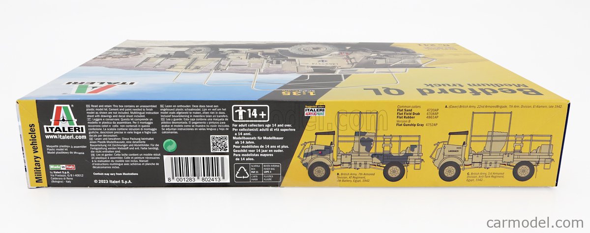 Italeri 1/35 Bedford QL Truck - Wonderland Models, IT241