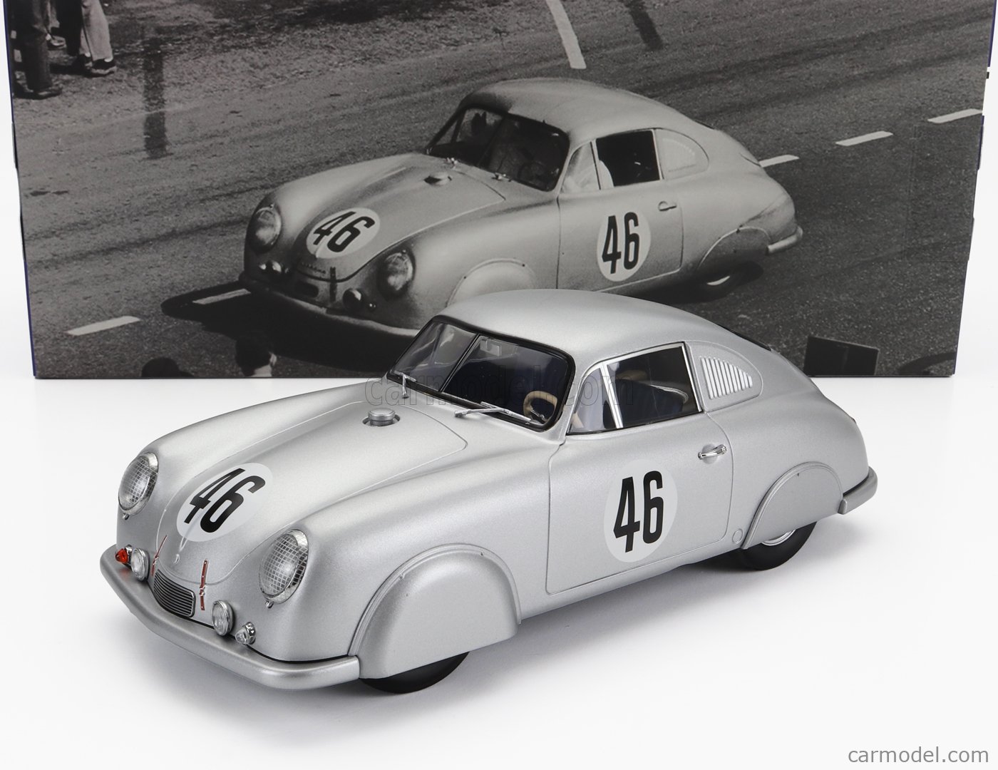 PORSCHE - 356 SL COUPE TEAM PORSCHE K.G. N 46 WINNER CLASS 24h LE MANS 1951  AUGUSTE VEUILLET - EDMOND MOUCHE