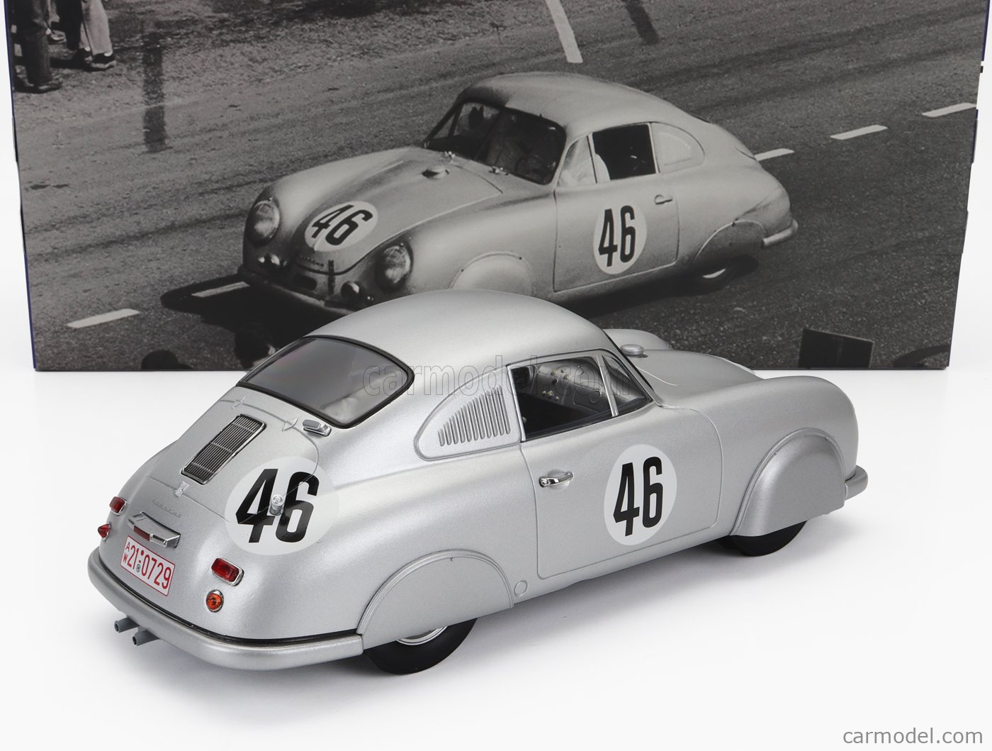 PORSCHE - 356 SL COUPE TEAM PORSCHE K.G. N 46 WINNER CLASS 24h LE MANS 1951  AUGUSTE VEUILLET - EDMOND MOUCHE