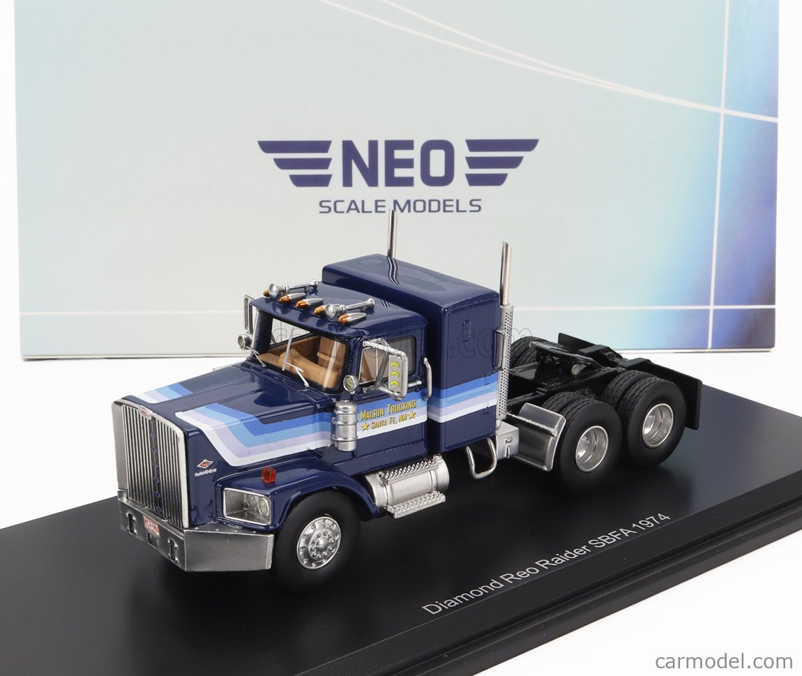 1/64 Diamond Reo Raider SBFA - bleu foncé