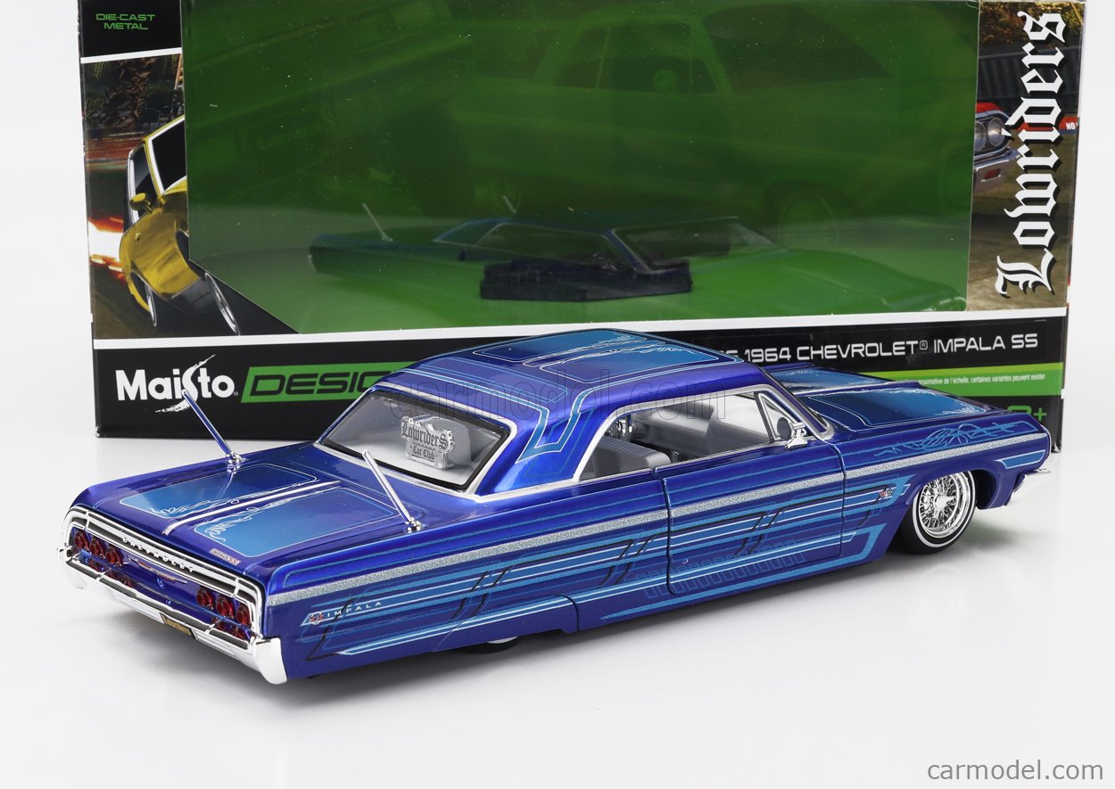 1/18 Auto World 1964 Chevrolet Impala SS 409 (Meadow Green