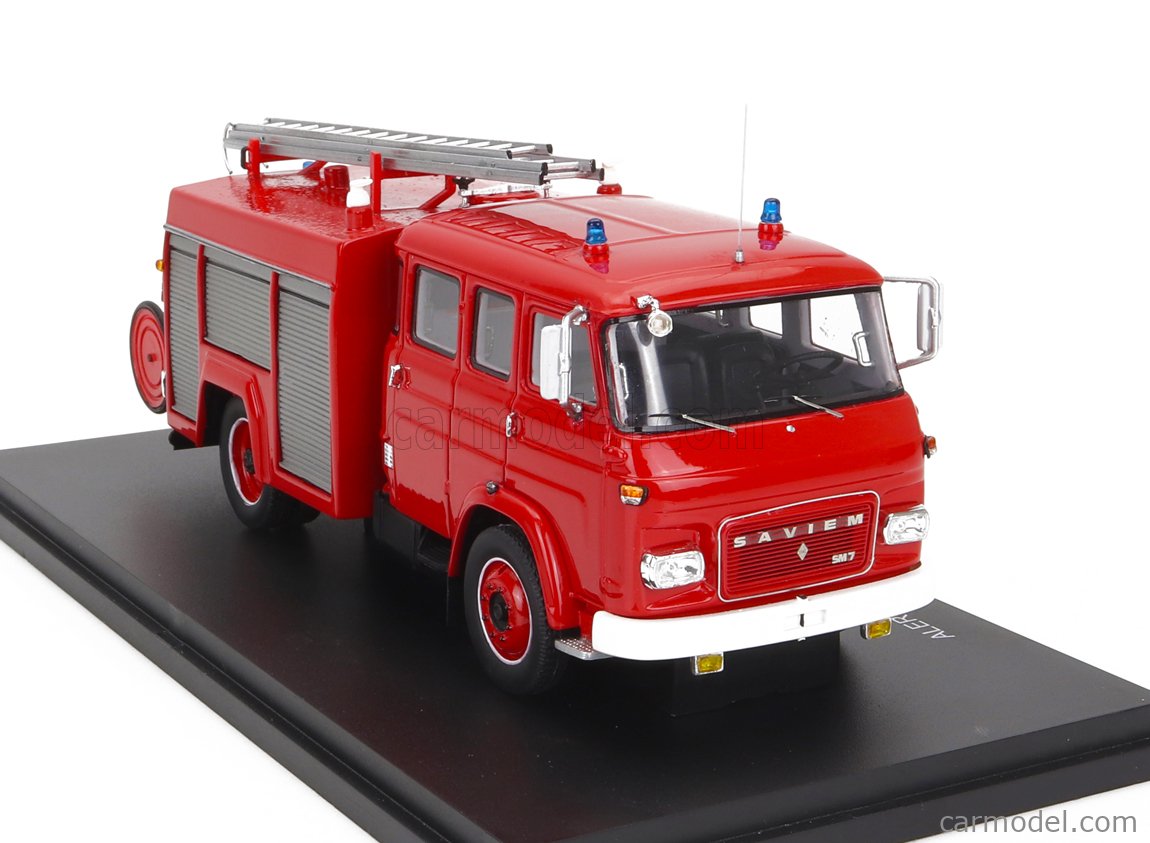 Camion De Pompiers Saviem SP5 - échelle 1/43, Modèle Réduit Alerte, Collection Pompier