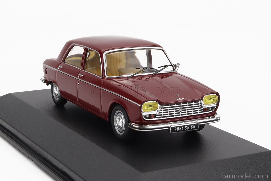 Miniature Peugeot 204 1967 Bleu ODEON 1/43 - Neuve