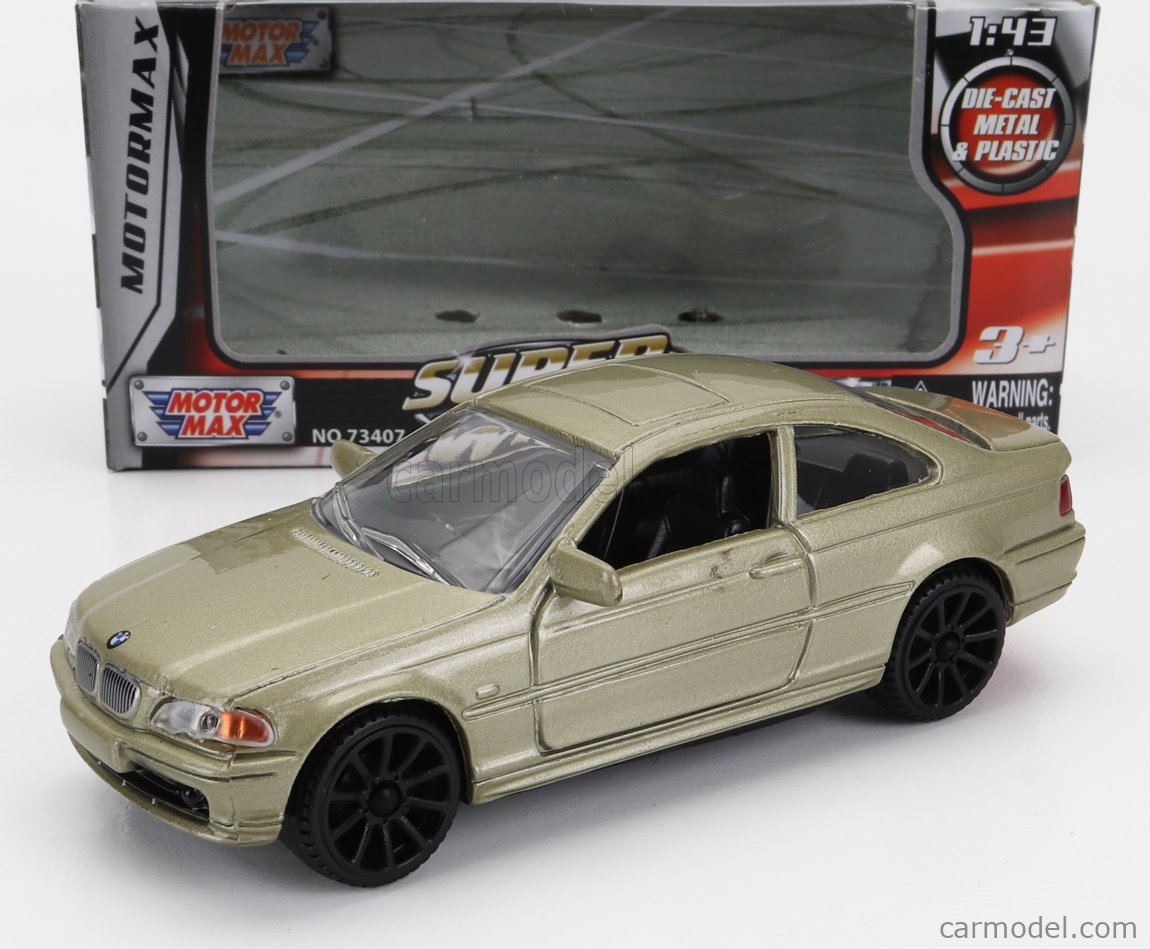 MOTORMAX MTM4020 BMW 328 CI CHAMPAGNE 1:43 Modellino