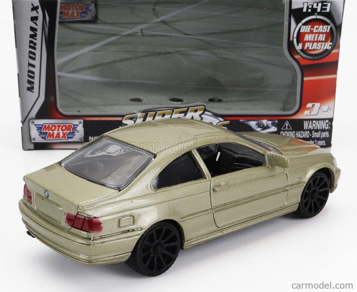 MOTORMAX: MOTORMAX MTM4020 BMW 328 CI CHAMPAGNE 1:43 Modellino - Vendiloshop