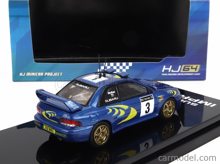 VOITURE DE RALLYE SUBARU IMPREZA RAC rally 1995. Pilote C. McRae échelle : 1/43 EUR 1,50