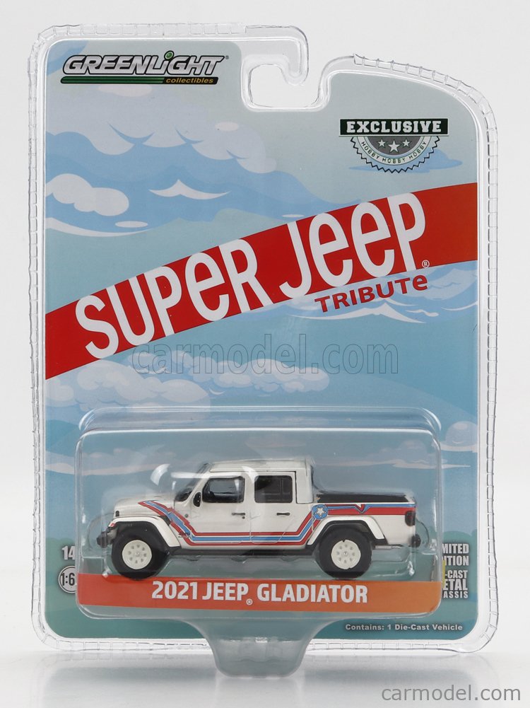 GREENLIGHT 30382 Scale 1/64 | JEEP GLADIATOR PICK-UP SUPER JEEP TRIBUTE ...