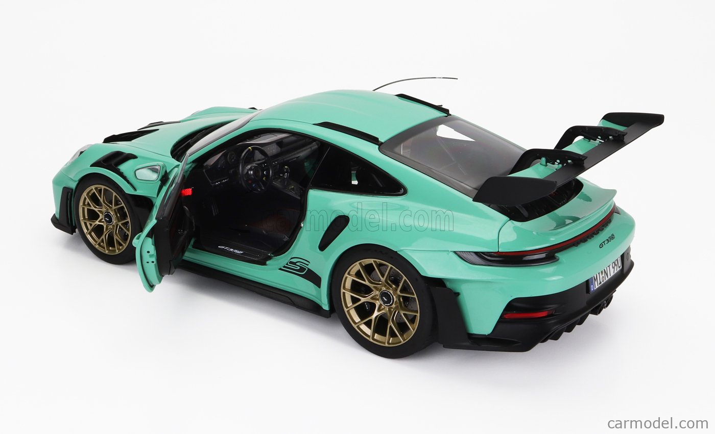 NOREV 187362 Scale 1/18 | PORSCHE 911 992 GT3 RS COUPE 2022 MINT GREEN