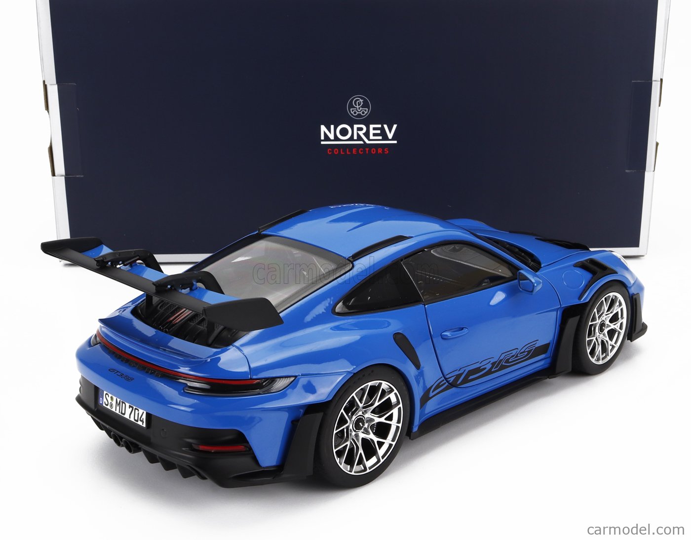 NOREV 187358 Scale 1/18 | PORSCHE 911 992 GT3 RS COUPE 2022 SHARK BLUE