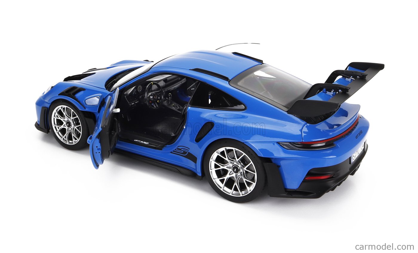 NOREV 187358 Scale 1/18 | PORSCHE 911 992 GT3 RS COUPE 2022 SHARK BLUE