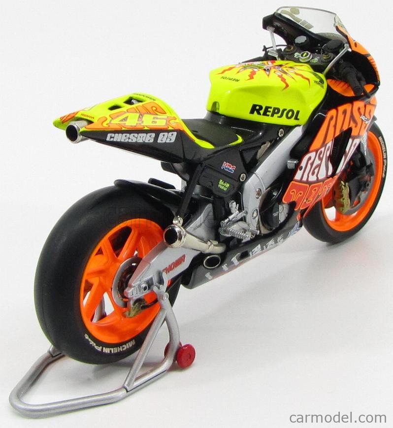 HONDA - RC211V TEAM REPSOL VALENTINO ROSSI VALENCIA MOTO GP 2003 WORLD  CHAMPION