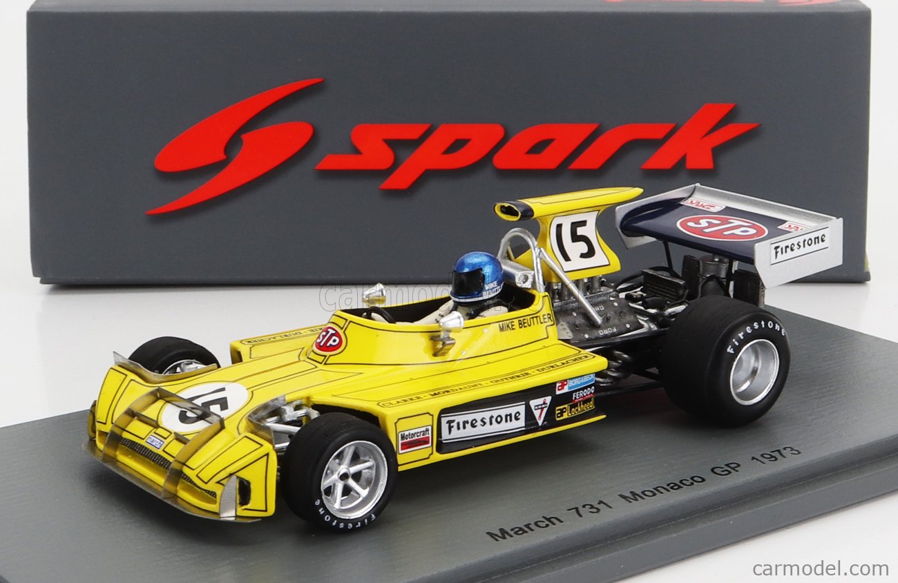 Miniature Spark 1/43 – March 731 #14 GP Monaco 1973 – Jean-Pierre Jarier