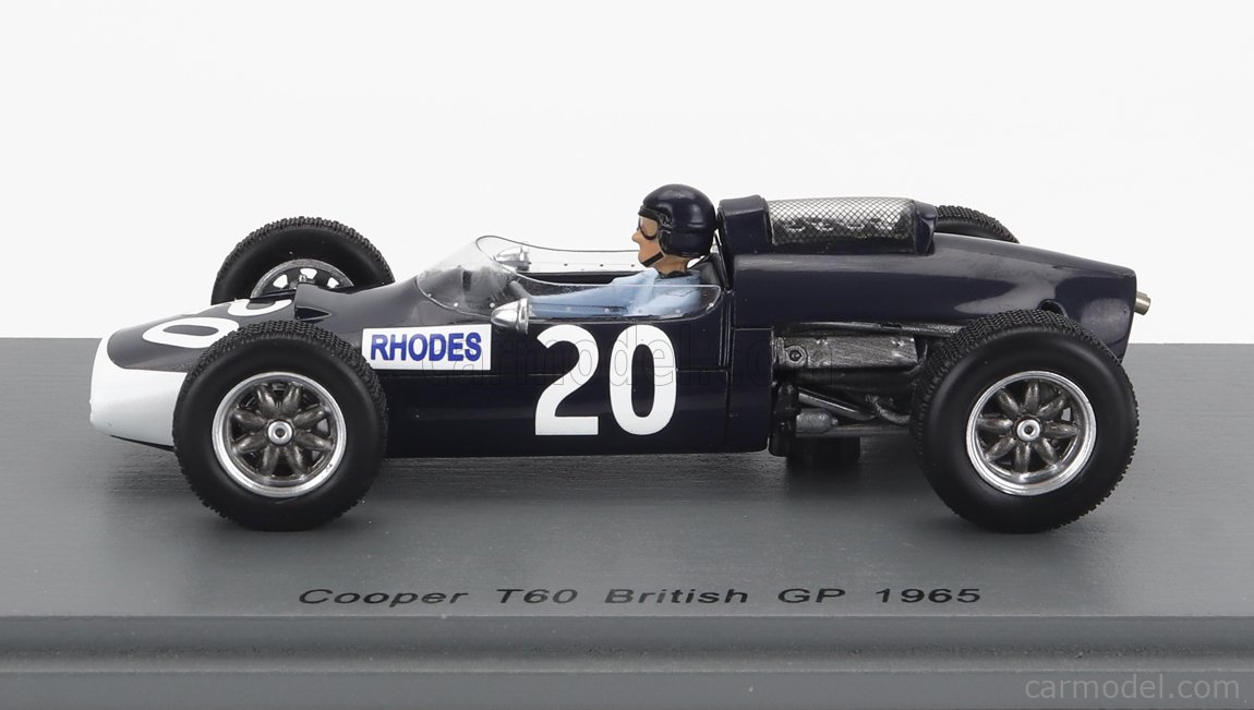Miniature Spark 1/43 Cooper T60 N°14 - Vainqueur Monaco GP 1962 - Bruce McLaren