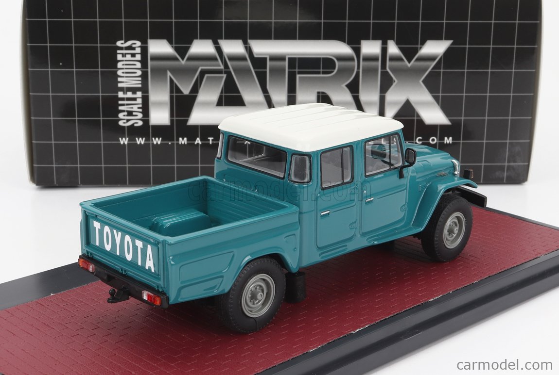 1:43 MATRIX Toyota Hj45 Land Cruiser Crew Cab Pick