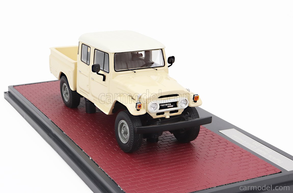Miniature Matrix 1/43 - Toyota HJ45 Landcruiser Crew Cab Grise, Résine, 100 Pièces, Prévente