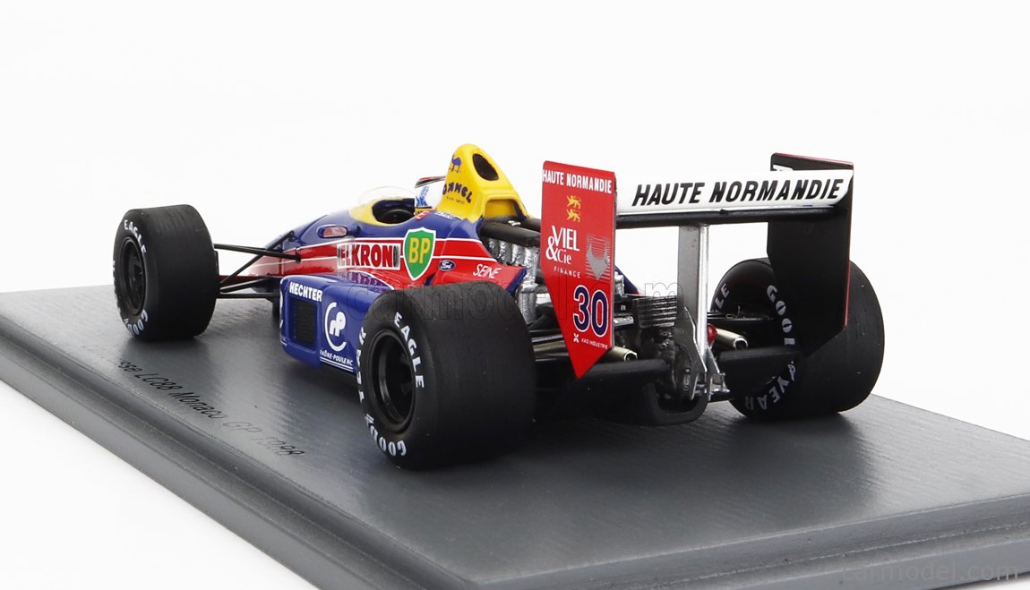 Spark 1:43 Philippe Alliot Lola LC89 #30 6e Espagnol GP Formule 1 1989 S2975 modèle voiture