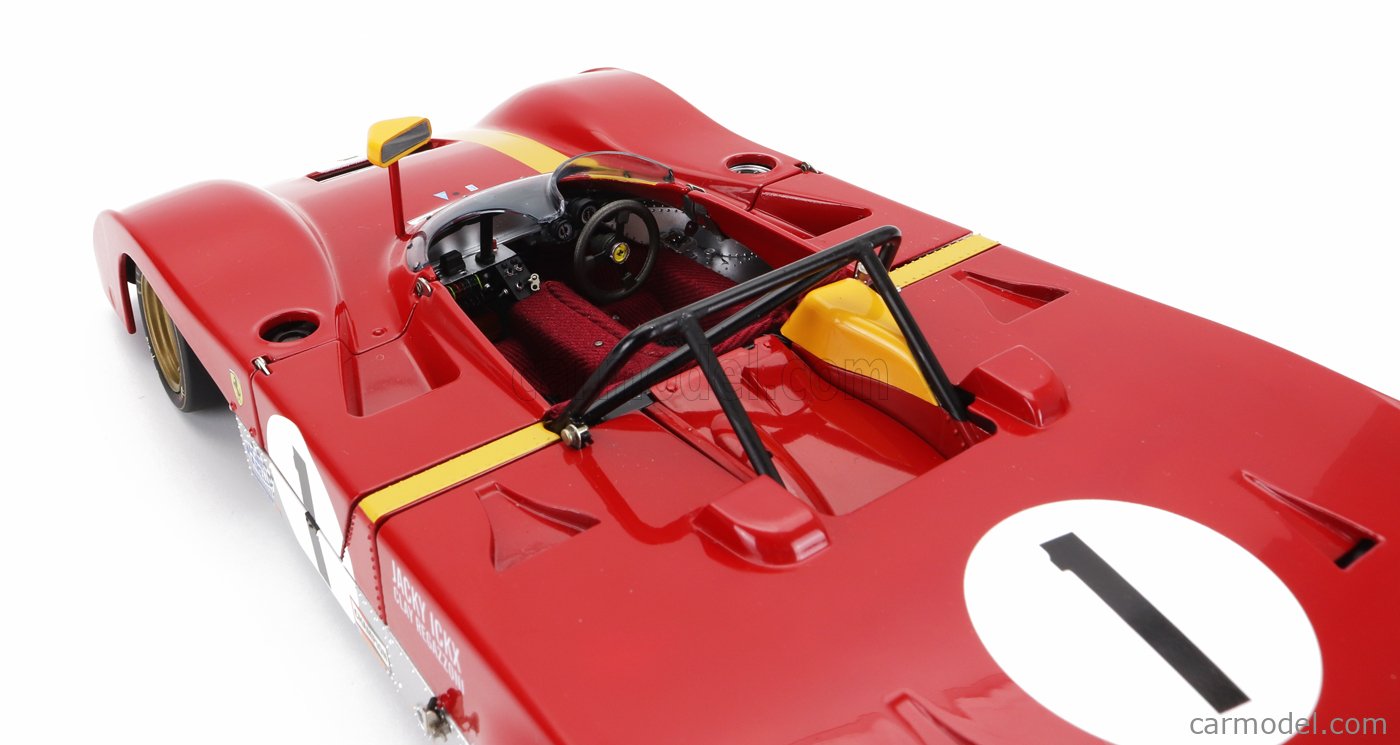 FERRARI 312 PB 1972 ÉCH1/18.Pilotes: ICKX- REGAZZONI. Product:GMP