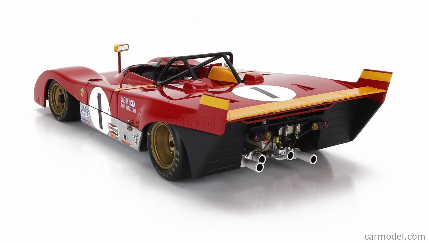 Ferrari 312PB, Ickx/Regazzoni, 1000km de Monza 1972.MFH, 1/24