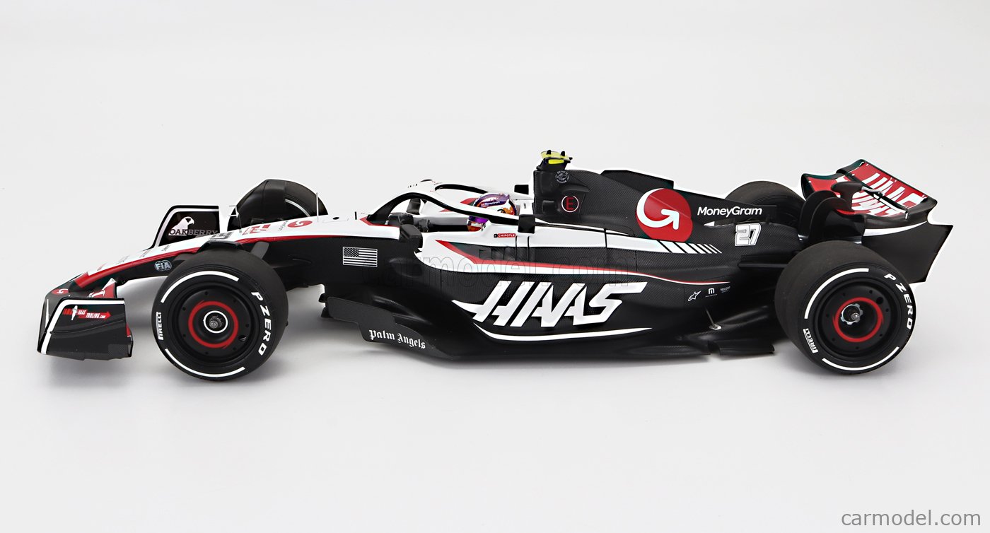 MINICHAMPS 147230127 Scale 1/18 | HAAS F1 FW23 TEAM MONEYGRAM HAAS N 27 ...