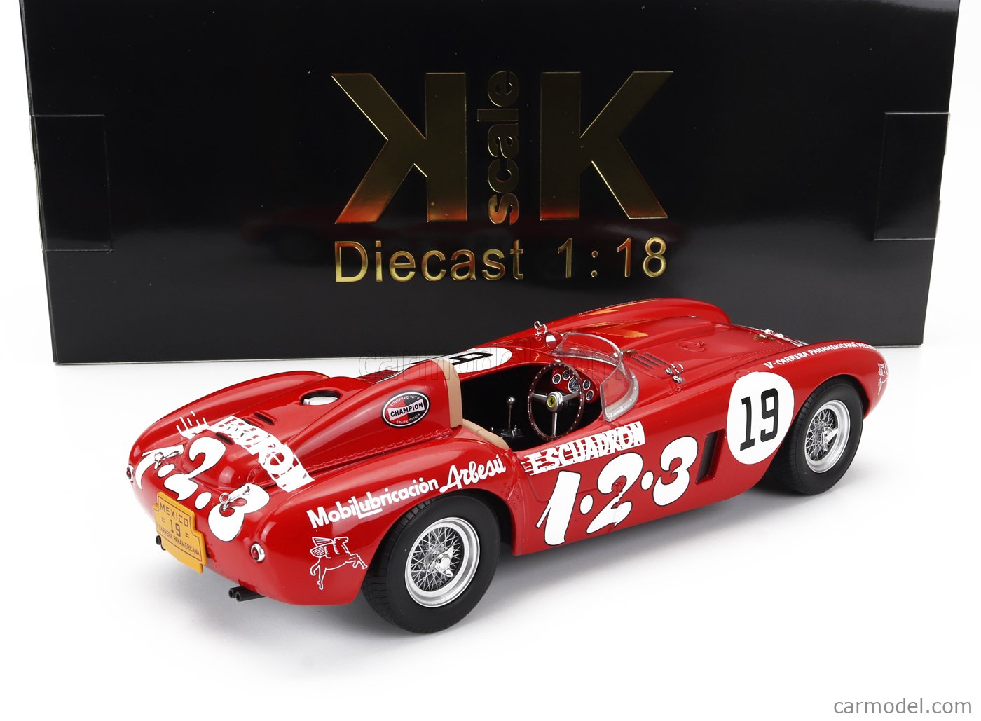 ☆プロ製作*BBR*1/43*1954 Ferrari 375 Plus #4 1954 Le Mans 24h ...