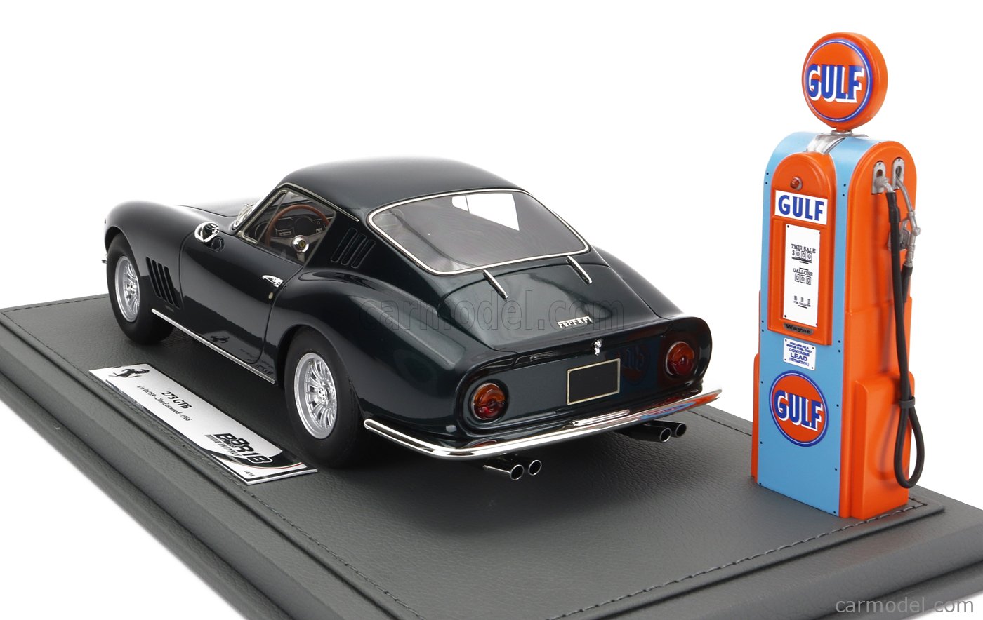 FERRARI - 275 GTB S/N 08359 COUPE WITH 1966 - CON POMPA DI BENZINA - WITH  GULF FUEL PUMP - PERSONAL CAR CLINT EASTWOOD - CON VETRINA - WITH SHOWCASE