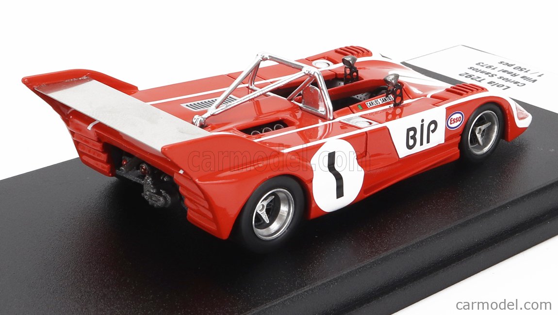 Lola T292 - 1st Vila do Conde 1973: #1 Carlos Gaspar TROFÉU dsn250