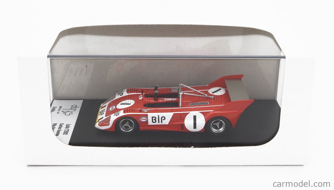 Trofeu Spark 1/43 Lola T292 Gitanes N°18 – Vila Real 1973 – Jean-Louis