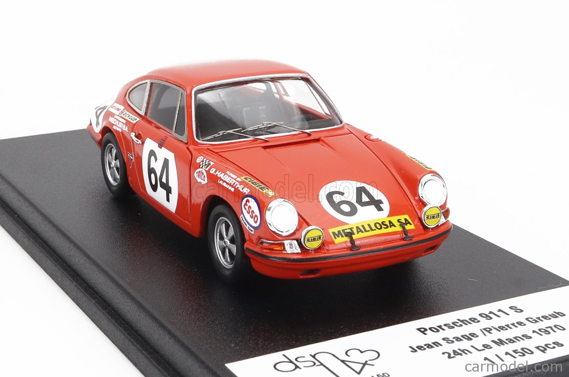 TROFEU TRFDSN150 Scale 1/43 | PORSCHE 911S COUPE TEAM C.HALDI N 64 24h ...