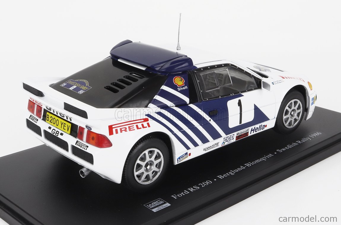 Ford Rs 200 Berglund Blomqvist 1986 Scala 1/24 | Modellismo - Foto 9