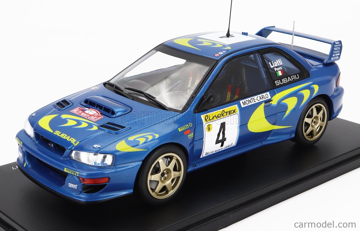 KYOSHO 1/18 SUBARU Impreza WRC No.5 Monte Carlo 1995 Ks08962B EUR 493