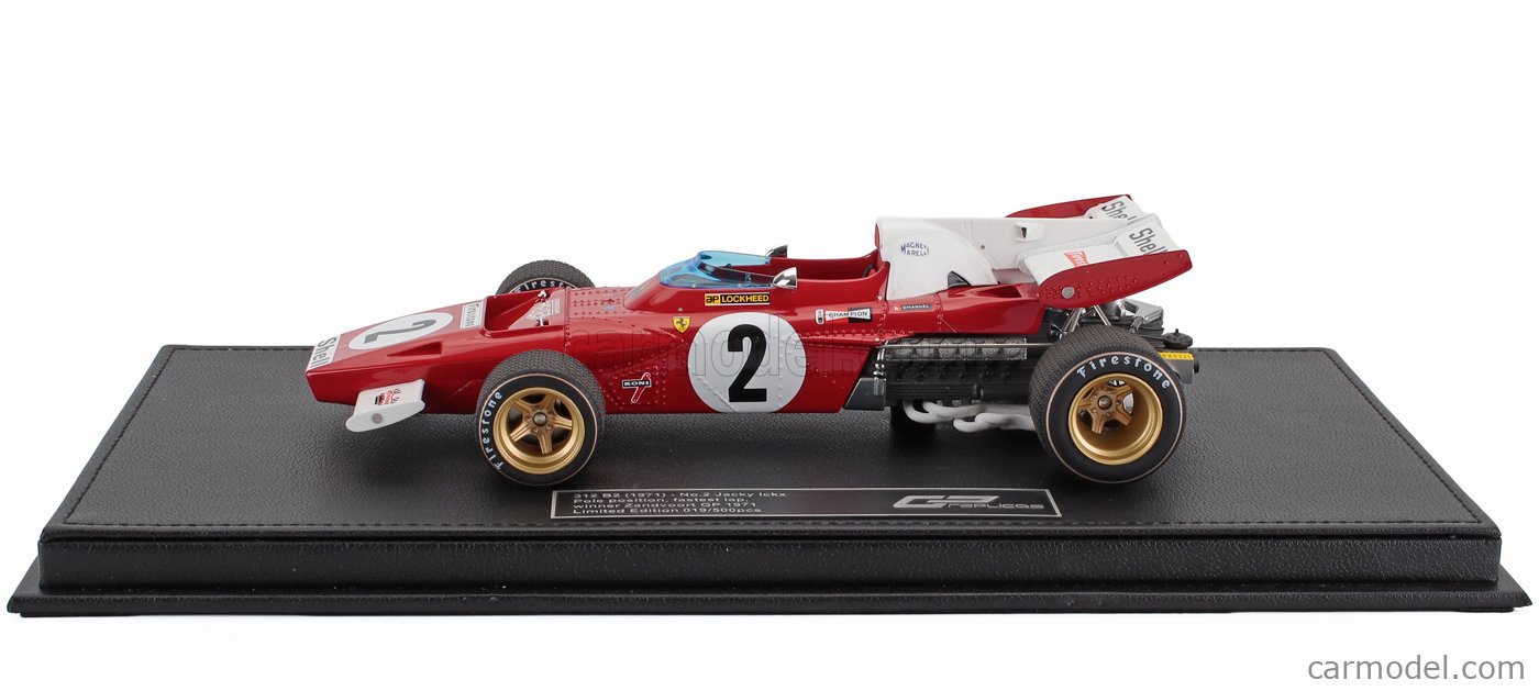 GP-REPLICAS GP179A Scale 1/18 | FERRARI F1 312B2 N 2 POLE POSITION