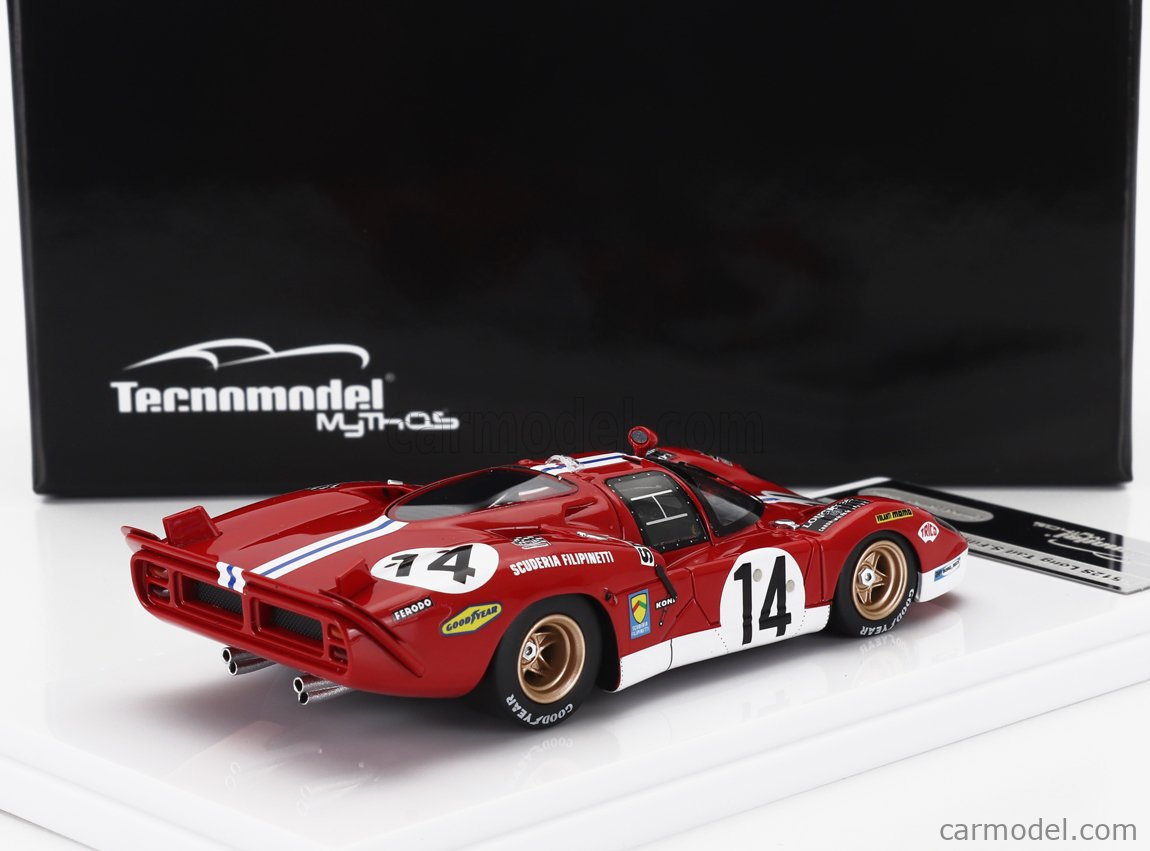 AMR Ferrari 512S Le Mans 1970 - Écurie Filipinetti N°14/15 - 1/43 Métal