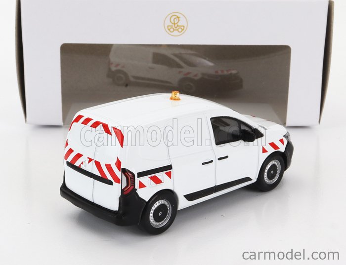 NOREV 310957 Scale 1 64 RENAULT KANGOO VAN 2023 WHITE RED