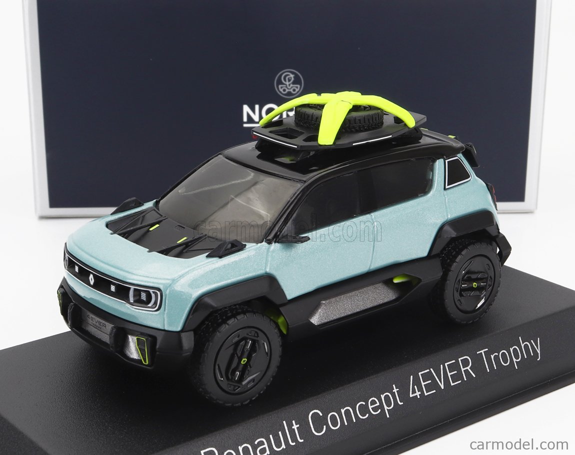 Modèle Réduit Renault Megane Trophy Norev 1/43 - Série Concept Car - Jaune - En Boîte